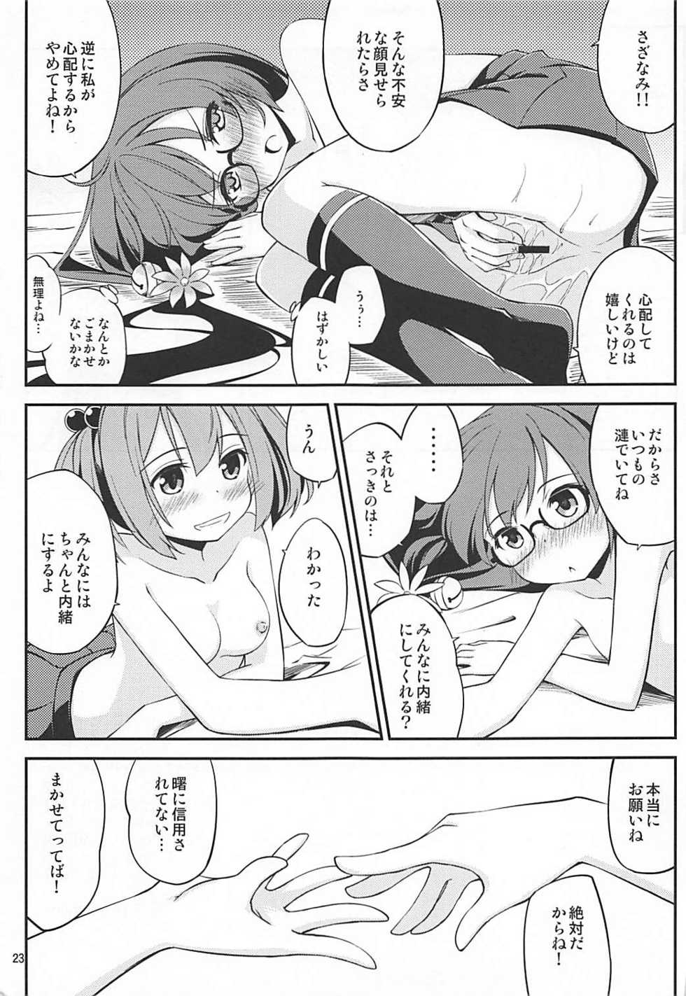 (C92) [Hitsujin Toko (Hitsujin)] Megane o Kaketa Akebono no Hon (Kantai Collection -KanColle-) - Page 24