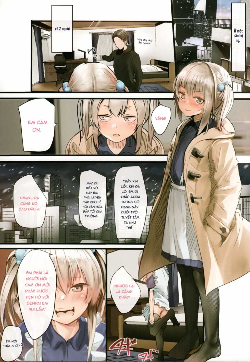(C93) [Calm Atmosphere (Shinya)] Bukatsudo no kohai wa otokonoko [Vietnamese Tiếng Việt] [Góc Hentai] - Page 2