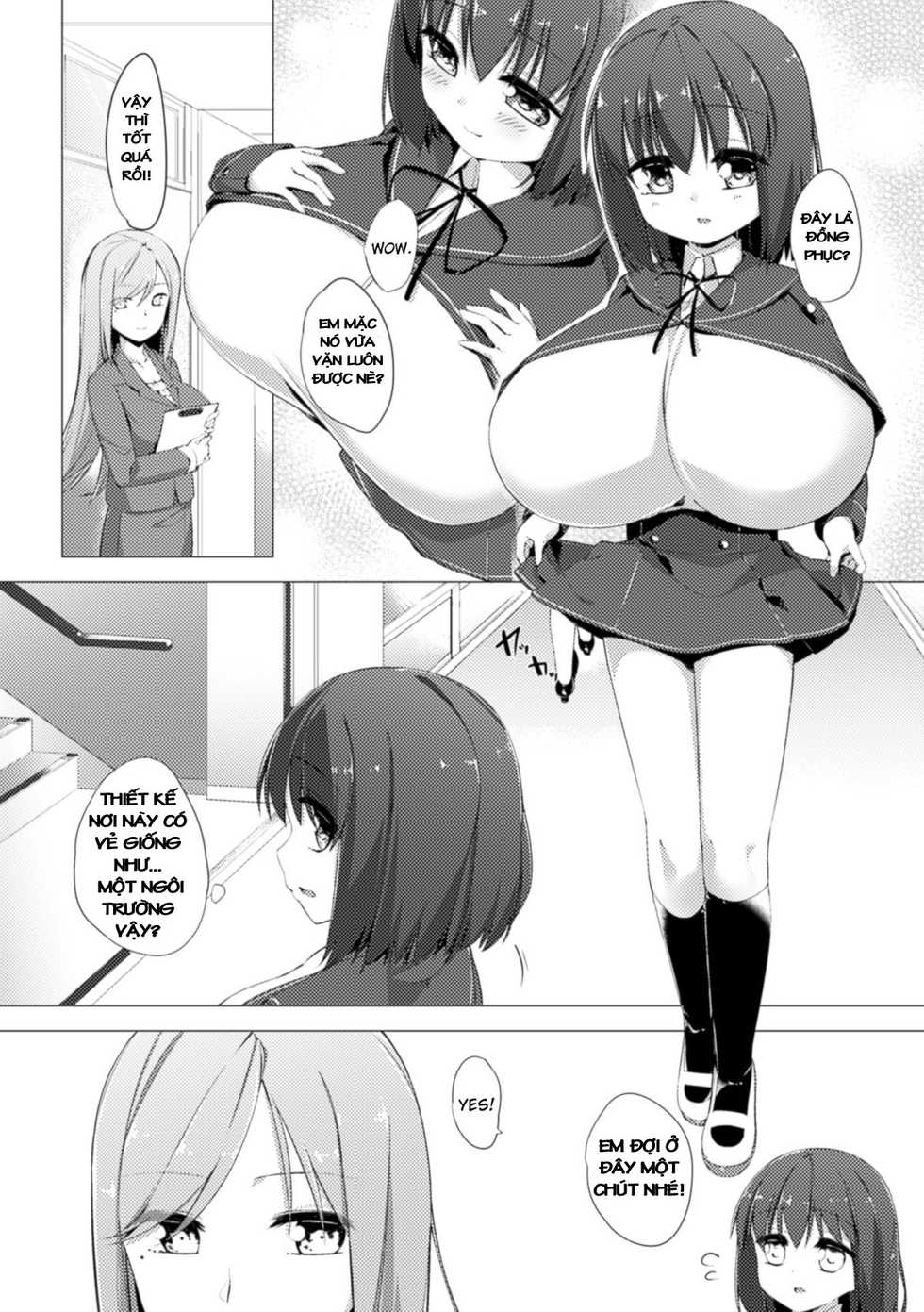 [Pedocchi] Nyuugyuu Shoujo Kaori Ch. 1 [Vietnamese Tiếng Việt] [NTR Victory Team] [Digital] - Page 5