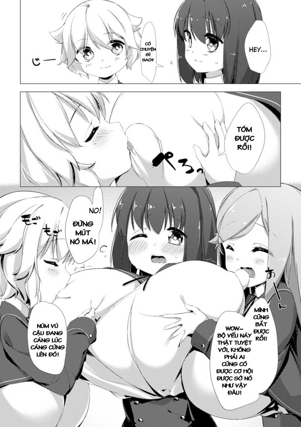 [Pedocchi] Nyuugyuu Shoujo Kaori Ch. 1 [Vietnamese Tiếng Việt] [NTR Victory Team] [Digital] - Page 9