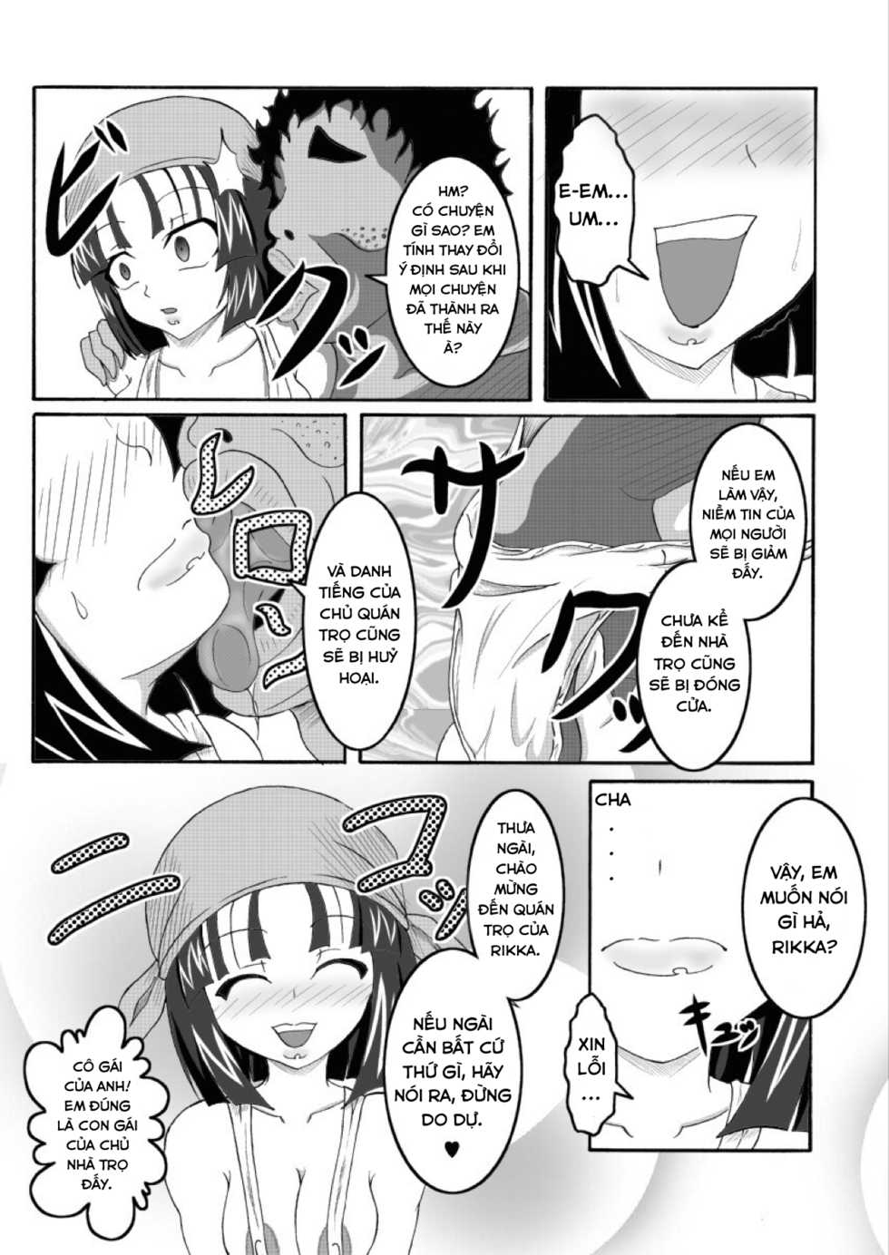 [Bitch Bokujou (Bokujou Nushi K)] Sekaiichi no Yadoya no Benki | World's Best Inn Toilet (Dragon Quest IX) [Vietnamese Tiếng Việt] [Minhduc2209] - Page 7