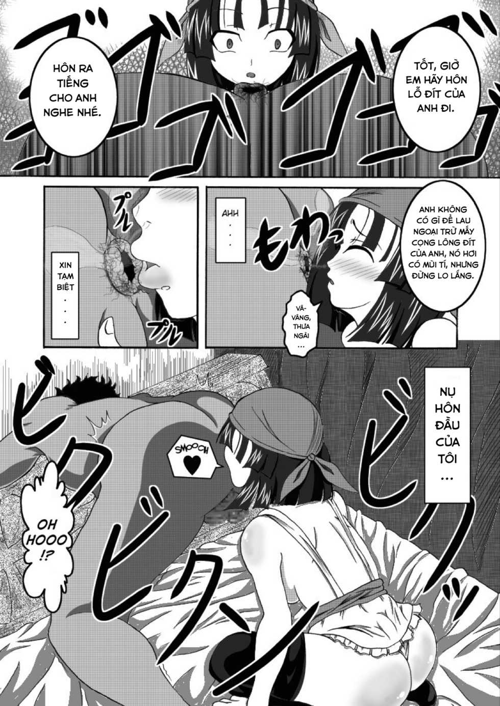 [Bitch Bokujou (Bokujou Nushi K)] Sekaiichi no Yadoya no Benki | World's Best Inn Toilet (Dragon Quest IX) [Vietnamese Tiếng Việt] [Minhduc2209] - Page 8