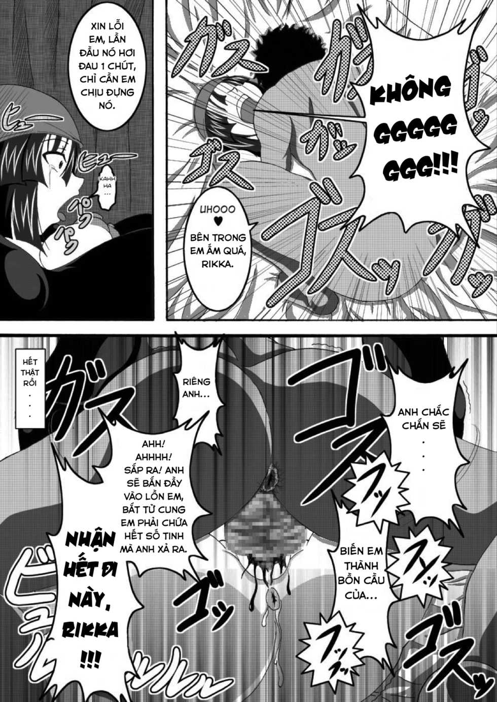 [Bitch Bokujou (Bokujou Nushi K)] Sekaiichi no Yadoya no Benki | World's Best Inn Toilet (Dragon Quest IX) [Vietnamese Tiếng Việt] [Minhduc2209] - Page 17