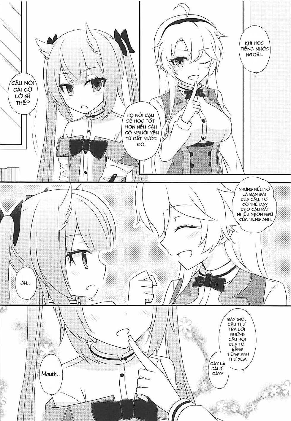 (COMIC1☆13) [Poire Mousse (Nashiki Noi)] Study Time (Toji no Miko) [Vietnamese Tiếng Việt] [Yukine-kun] - Page 5