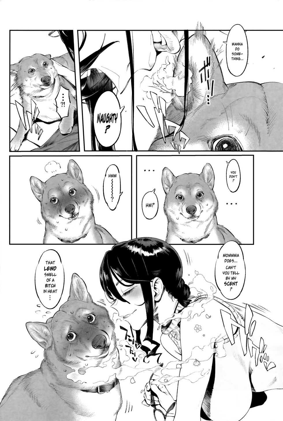 (C93) [zero-sen (xxzero)] Inu no Kimochi Ii vol.2 [English] [Risette] - Page 5