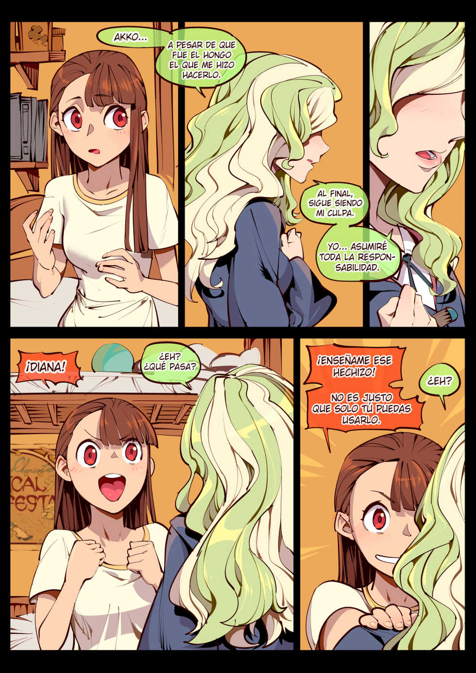 [Breakrabbit] Little Witch no Koi | Little witch love (Little Witch Academia) [Spanish] - Page 21