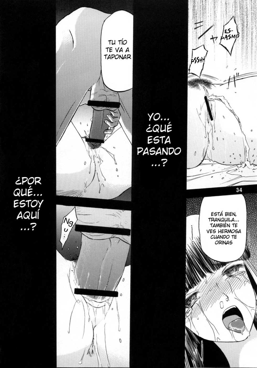 (COMIC1) [Wakuwaku Doubutsuen (Tennouji Kitsune)] Blue Snow Blue Soushuuhen 1 scene.1 [Spanish] {Netorare World} - Page 35