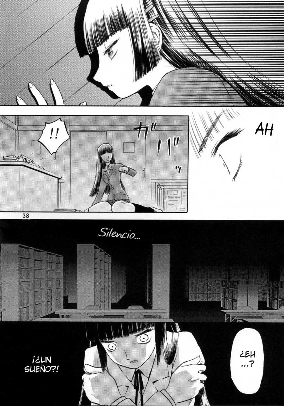 (COMIC1) [Wakuwaku Doubutsuen (Tennouji Kitsune)] Blue Snow Blue Soushuuhen 1 scene.1 [Spanish] {Netorare World} - Page 39