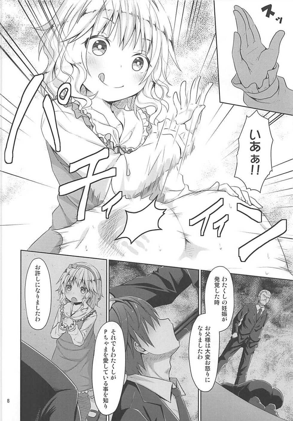 (C93) [Azure (Kagono Tori)] Momoka to Taeru Hibi (THE IDOLM@STER CINDERELLA GIRLS) - Page 7