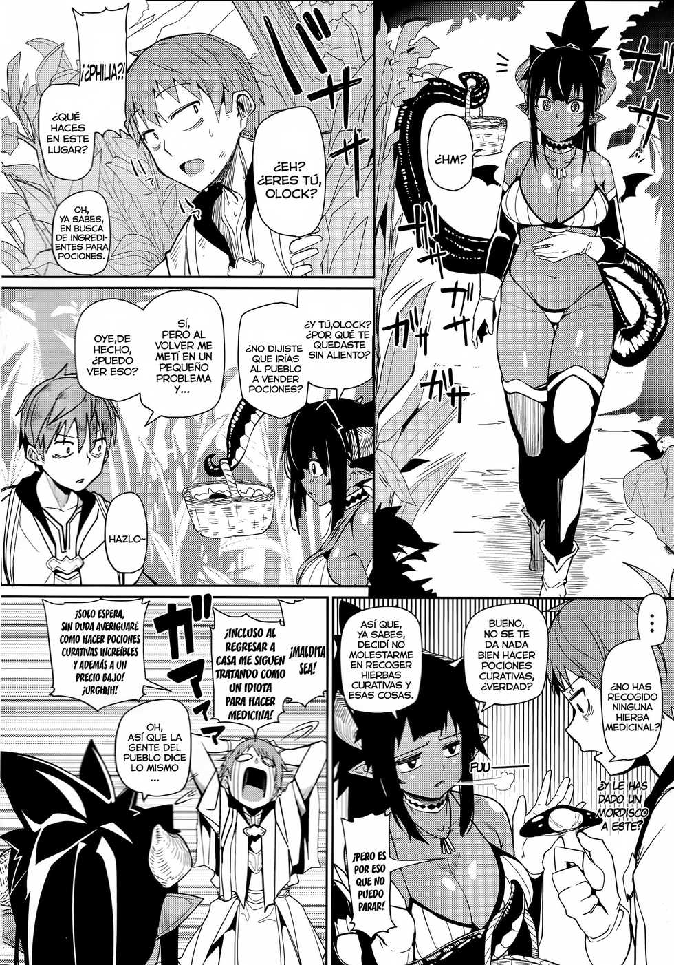 (C92) [Danball Man (Nikuman Umeew)] Different World Girl 2 [Spanish] [NTINFS] - Page 3