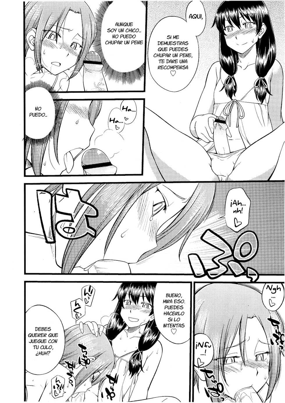 [Hinemosu Notari] Kago no Naka no Tori (Koushoku Shounen Vol. 01) [Spanish] [Fanboo] - Page 12