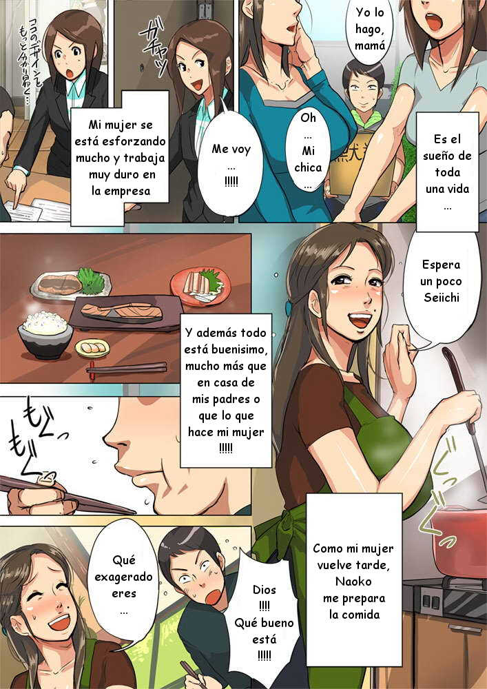 [Mokuzou Zabuton (Mokuzou)] Undekudasai! Okaa-san!! [Spanish] [joselillo] - Page 4