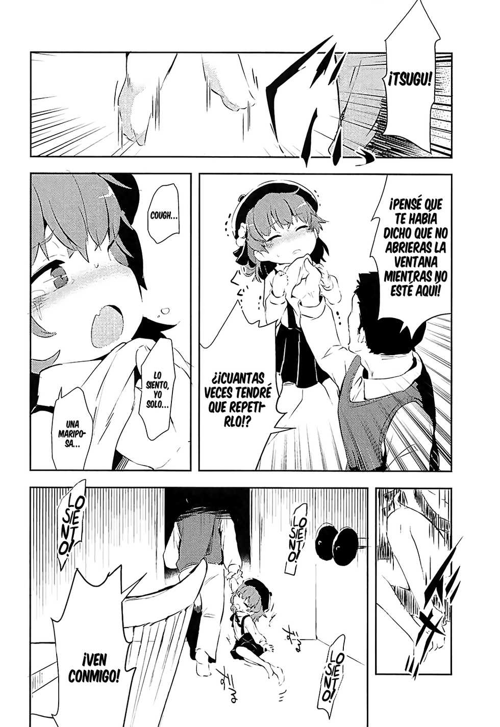 (ABnormal Comic Day! 4) [02 (Harasaki)] Believe in Reincarnation. (Hatoba Tsugu) [Spanish] [cywdt.group] - Page 5