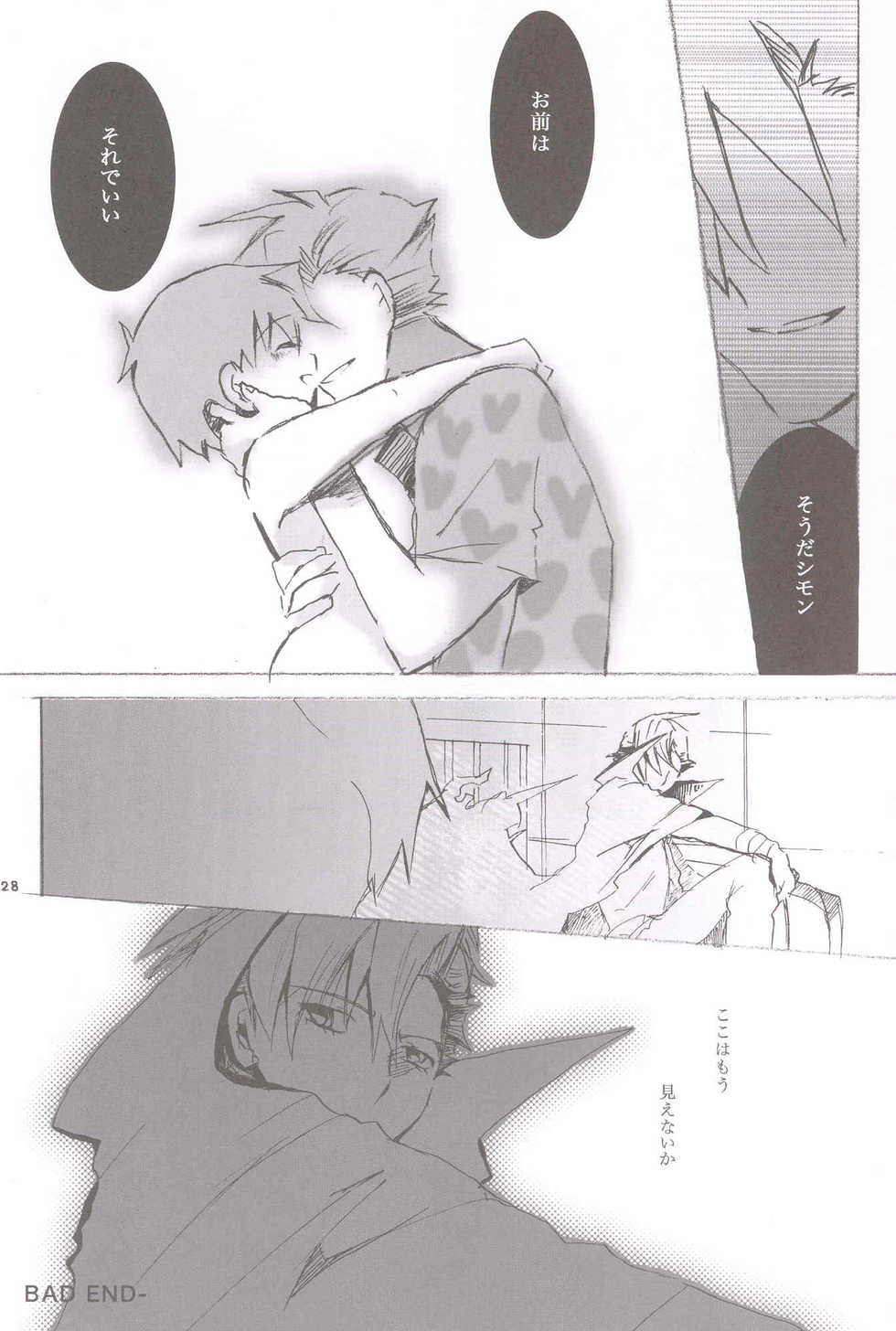 (Drill wa Otoko no Tamashii 2) [cocosiga33 (syouzirou)] Swallowtail (Tengen Toppa Gurren Lagann) - Page 25