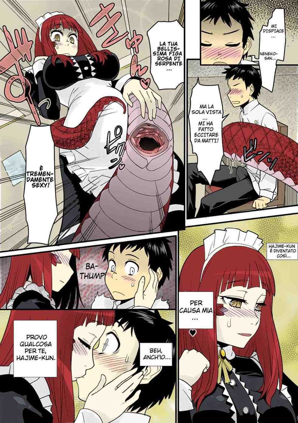[Kuroshiki] Mon Cafe Yori Ai o Komete | With Love, the Monster Cafe (Bessatsu Comic Unreal Monster Musume Paradise Vol. 4) [Italian] [Hentai Fantasy] [Colorized] [Decensored] [Digital] - Page 8