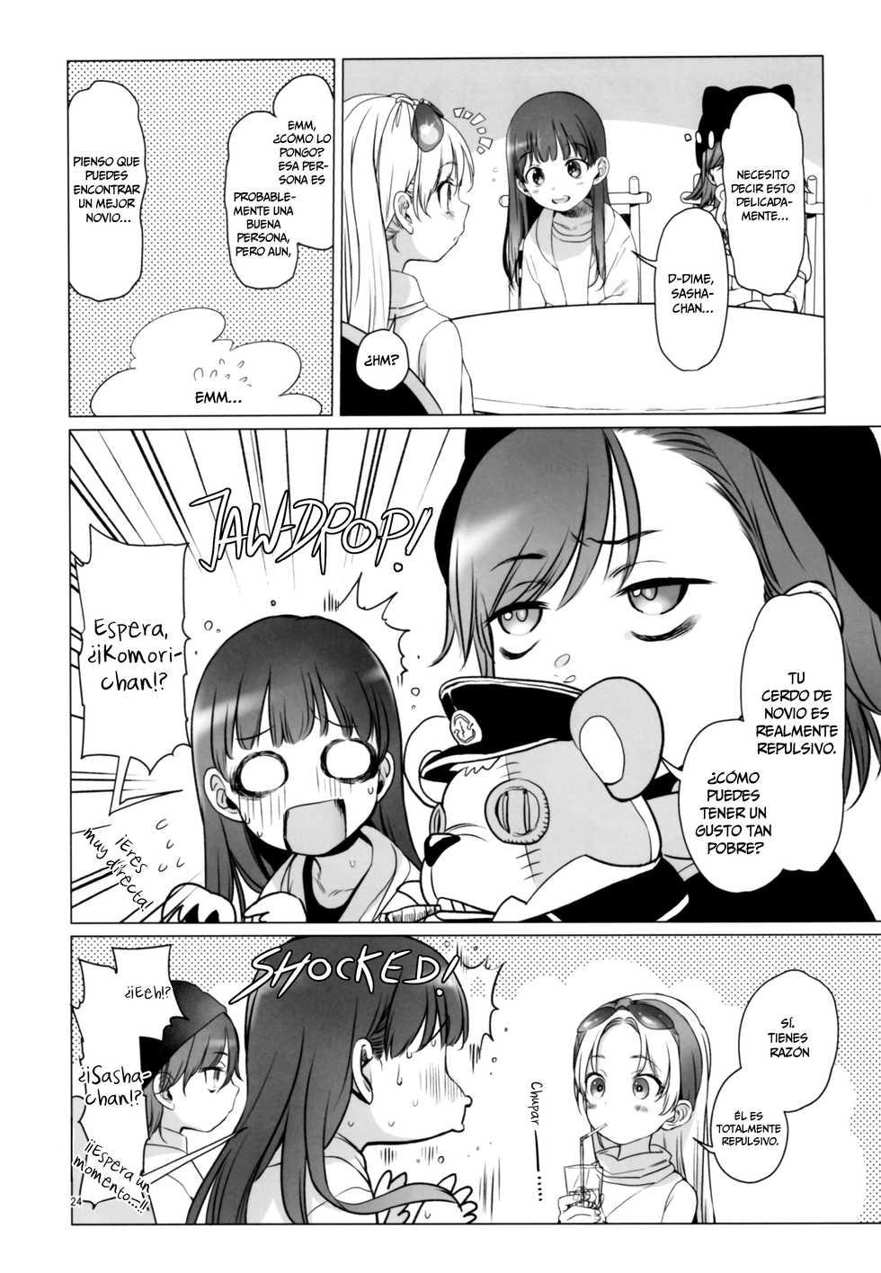 (COMITIA122) [Rinjuu Circus (Haguhagu)] Welcome Sasha!! Sasha-chan ga Youkoso [Spanish] [Rakuen Translations] - Page 23