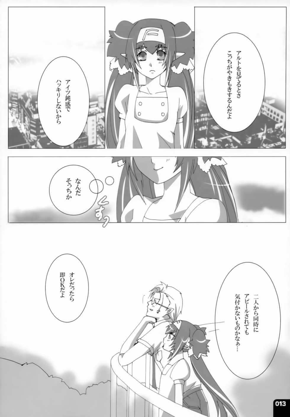 (C80) [R+birth Day (Higashi)] Miha Kura Ifu! -For adults- (Macross Frontier) - Page 12