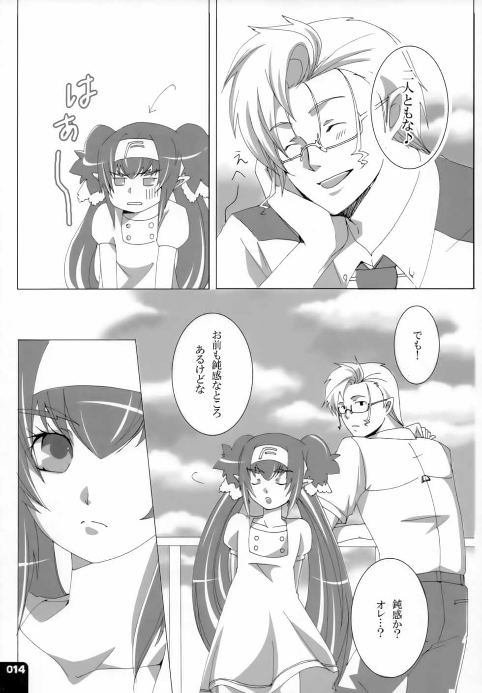 (C80) [R+birth Day (Higashi)] Miha Kura Ifu! -For adults- (Macross Frontier) - Page 13