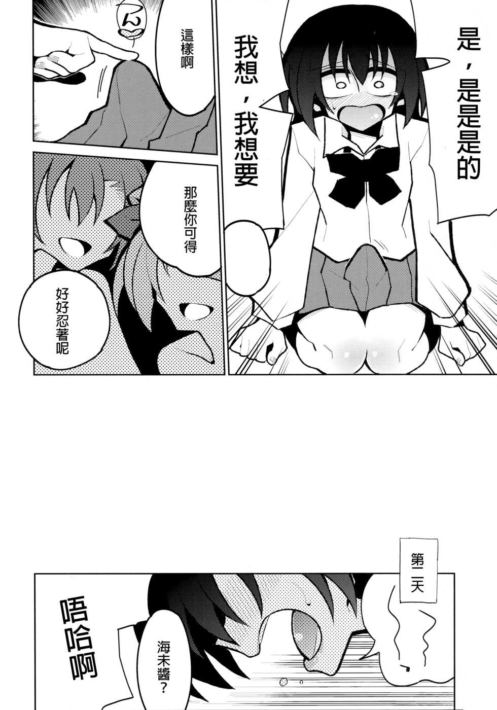 (Bokura no Love Live! 19) [7 Colored LED (Nekonso)] Futanari Umi-chan 4 (Love Live!) [Chinese] [沒有漢化] - Page 16