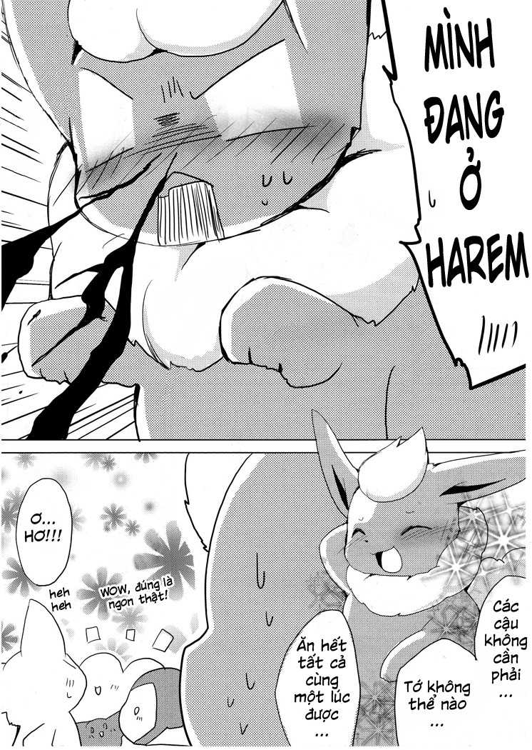 (Kemoket) [Kemono no Koshikake (Azuma Minatu)] Buu-chan ga Onnanoko ni Dokidoki Suru Hon. | Book Where Flareon Gets Excited By Girls. (Pokémon) [Vietnamese Tiếng Việt] - Page 8