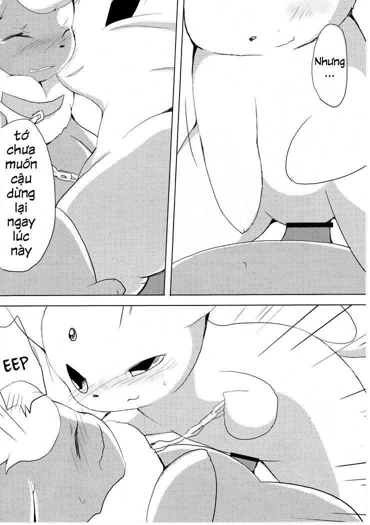 (Kemoket) [Kemono no Koshikake (Azuma Minatu)] Buu-chan ga Onnanoko ni Dokidoki Suru Hon. | Book Where Flareon Gets Excited By Girls. (Pokémon) [Vietnamese Tiếng Việt] - Page 24