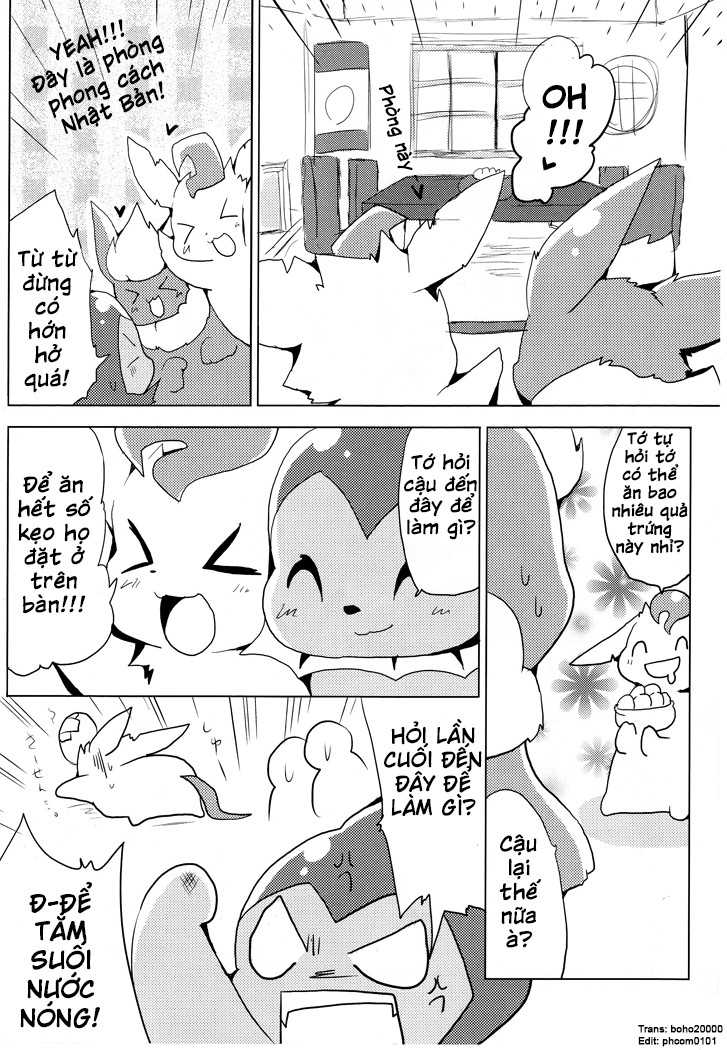 (Kemoket) [Kemononokoshikake (Azuma Minatu)] Vuikka. Onsen Hen | Eeveelutions. Hot Springs Edition (Pokémon) [Vietnamese Tiếng Việt] [boho20000] - Page 5