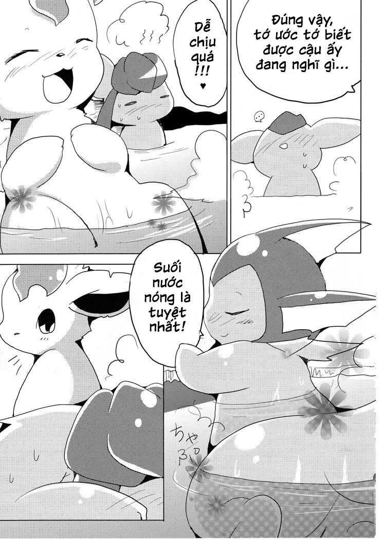 (Kemoket) [Kemononokoshikake (Azuma Minatu)] Vuikka. Onsen Hen | Eeveelutions. Hot Springs Edition (Pokémon) [Vietnamese Tiếng Việt] [boho20000] - Page 12