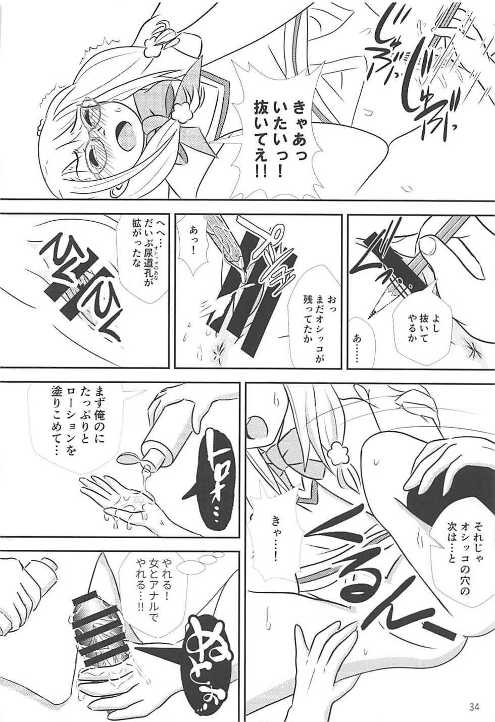 (Shi~musu! 17) [Tairyo-tei (Tairyo Ryou)] Gomennasai...... Gomennasai...... (Pop in Q) - Page 35
