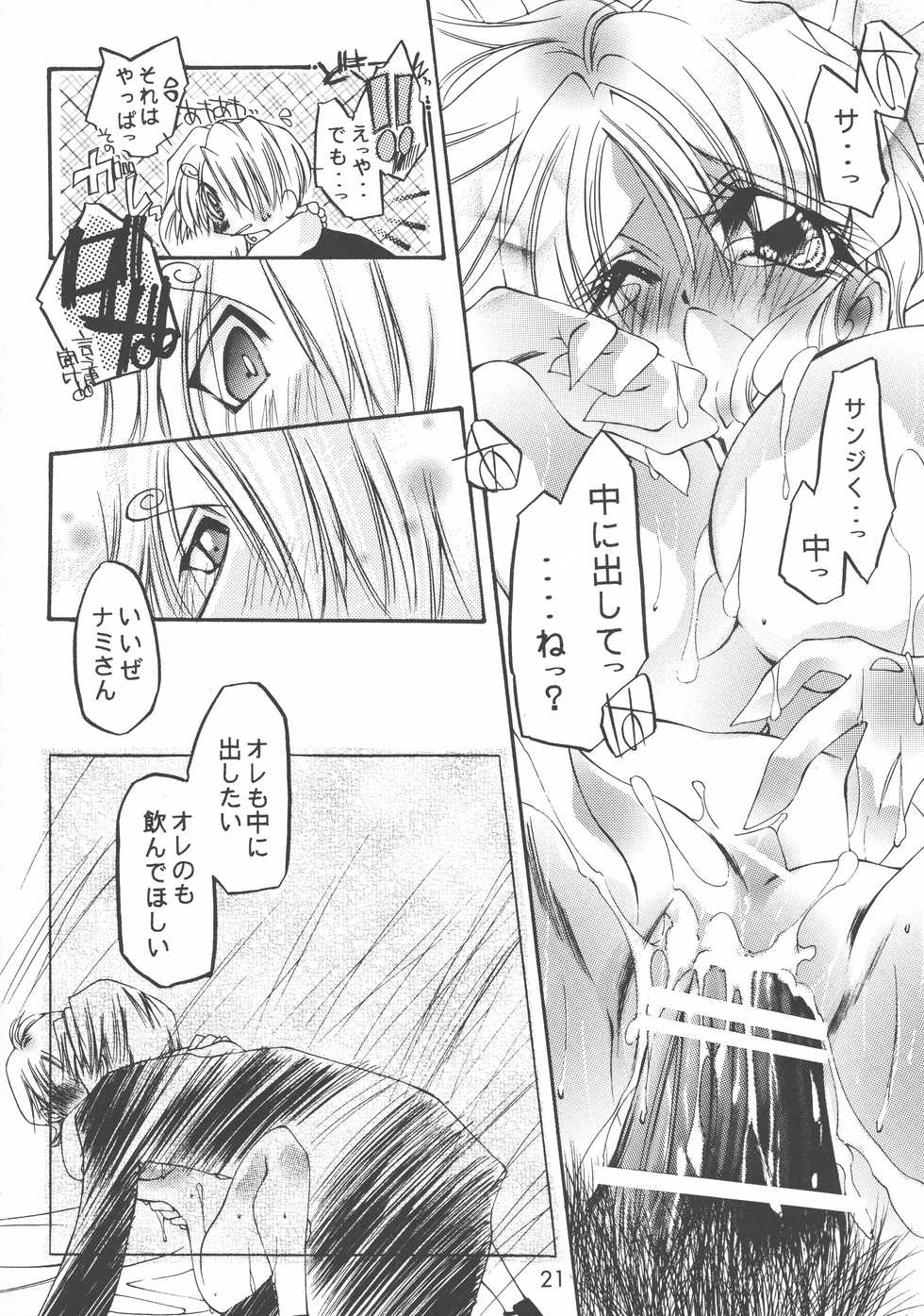 [Himuro DOLL (Narumi*Reimu)] Sweet Milk Secret (ONE PIECE) - Page 20