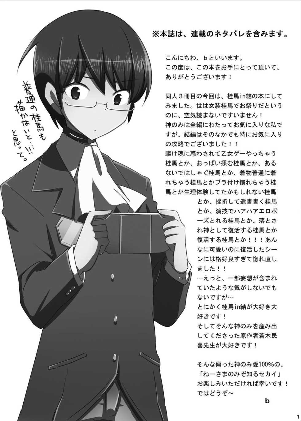 [Are na Circle (b)] Nee-sama nomi zo Shiru Sekai | 누님만이 아는 세계 (Kami nomi zo Shiru Sekai) [Korean] [팀☆데레마스] [Digital] - Page 2