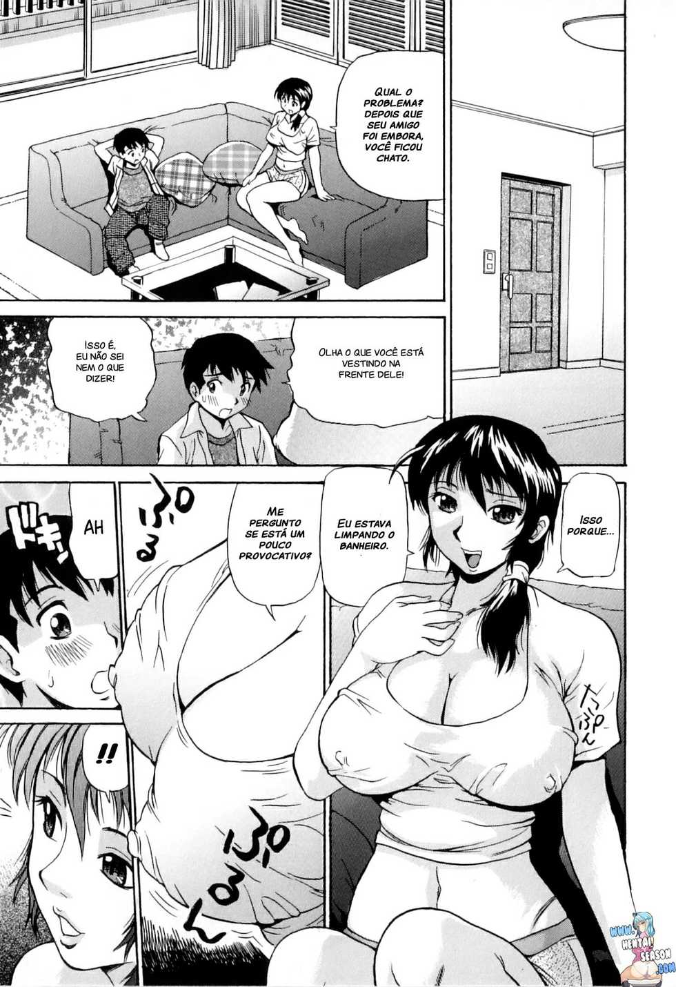 [Penicillin XI] Mama no Yuuwaku | Mother's Seduction (Boshi Chijou Kitan) [Portuguese-BR] [Hentai Season] [Decensored] - Page 3