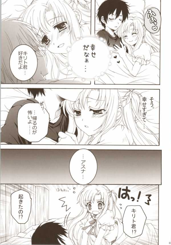 (C84) [Pyonpyororin (Akoko.)] Shiawase Jikan (Sword Art Online) - Page 3