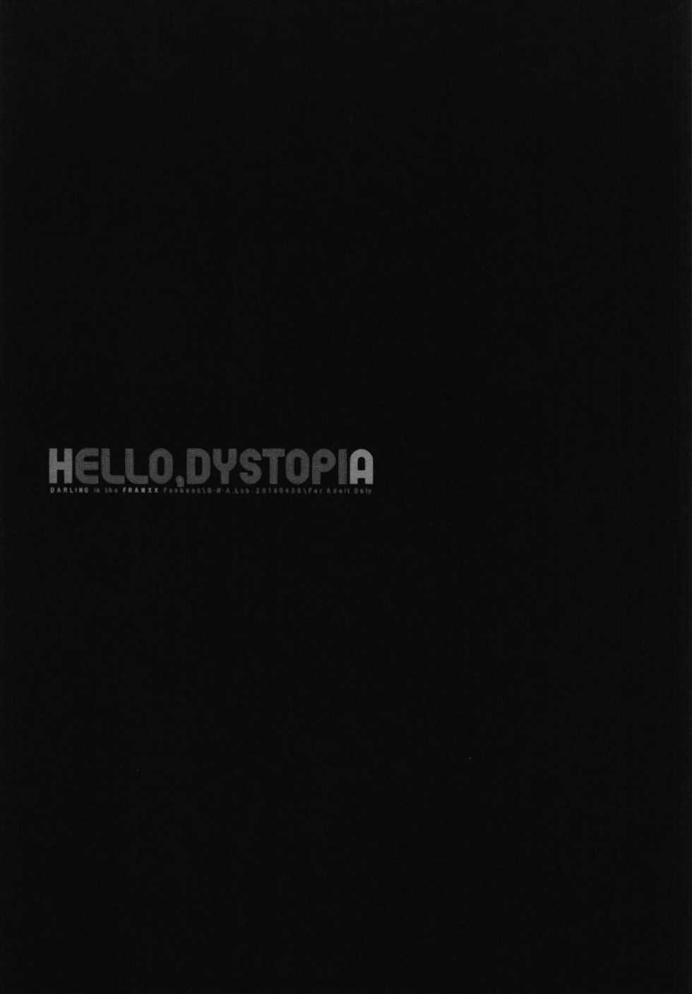 (COMIC1☆13) [D.N.A.Lab. (Miyasu Risa)] HELLO, DYSTOPIA (DARLING in the FRANXX) [Spanish] [cywdt.group] - Page 12