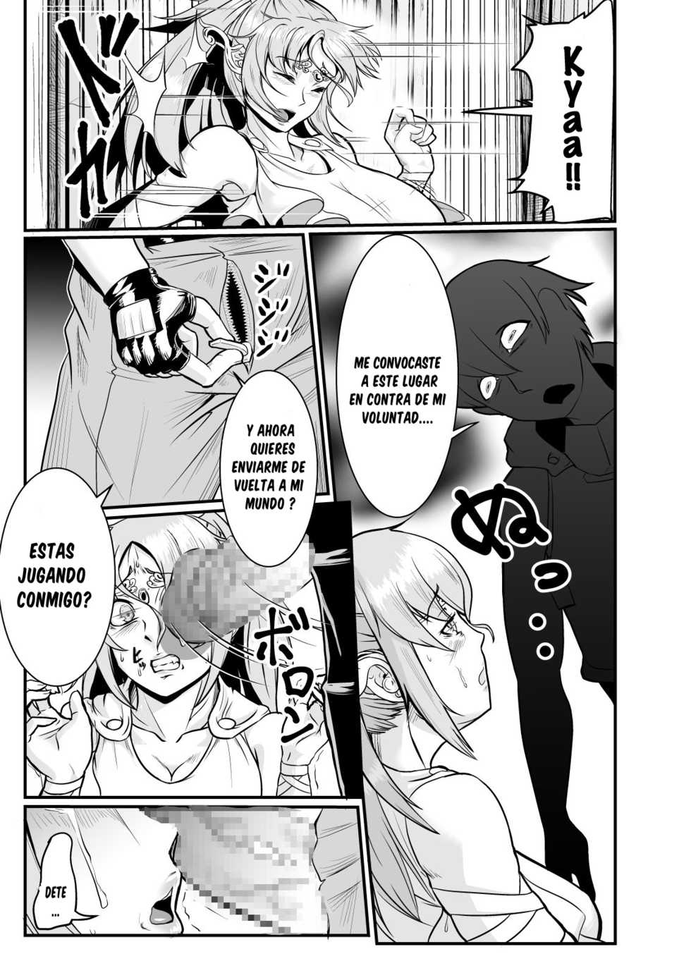 [Mumyoukutsu (Mou)] Isekai ni Shoukan sareta Ore ga Kourusai Elf Oyako o Onahoka shite Yaru Ken [Spanish] [cywdt.group] [Digital] - Page 2