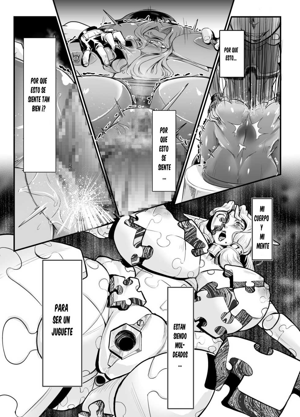 [Mumyoukutsu (Mou)] Isekai ni Shoukan sareta Ore ga Kourusai Elf Oyako o Onahoka shite Yaru Ken [Spanish] [cywdt.group] [Digital] - Page 18