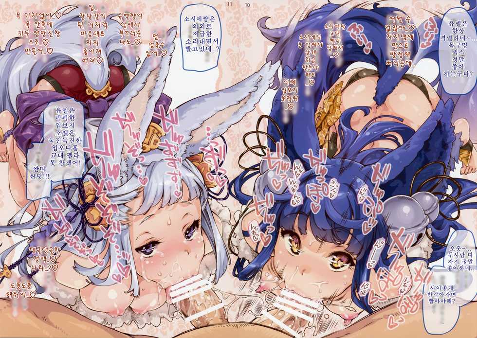 (C88) [Fujiya Honten (Thomas)] GRANCOLOR FANTASY (Granblue Fantasy) [Korean] - Page 9