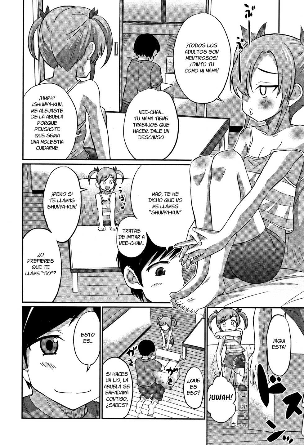 [Hanamaki Kaeru] Ouchi de Pool - Let's Swimming (Otokonoko Friends) [Spanish] [Fanboo] - Page 6
