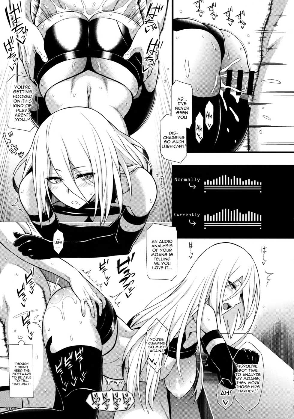 (COMIC1☆13) [Monmo Bokujou (Uron Rei)] Kimi no Egao ga Boku no Hoshi 2 (NieR:Automata) [English] [constantly] - Page 20