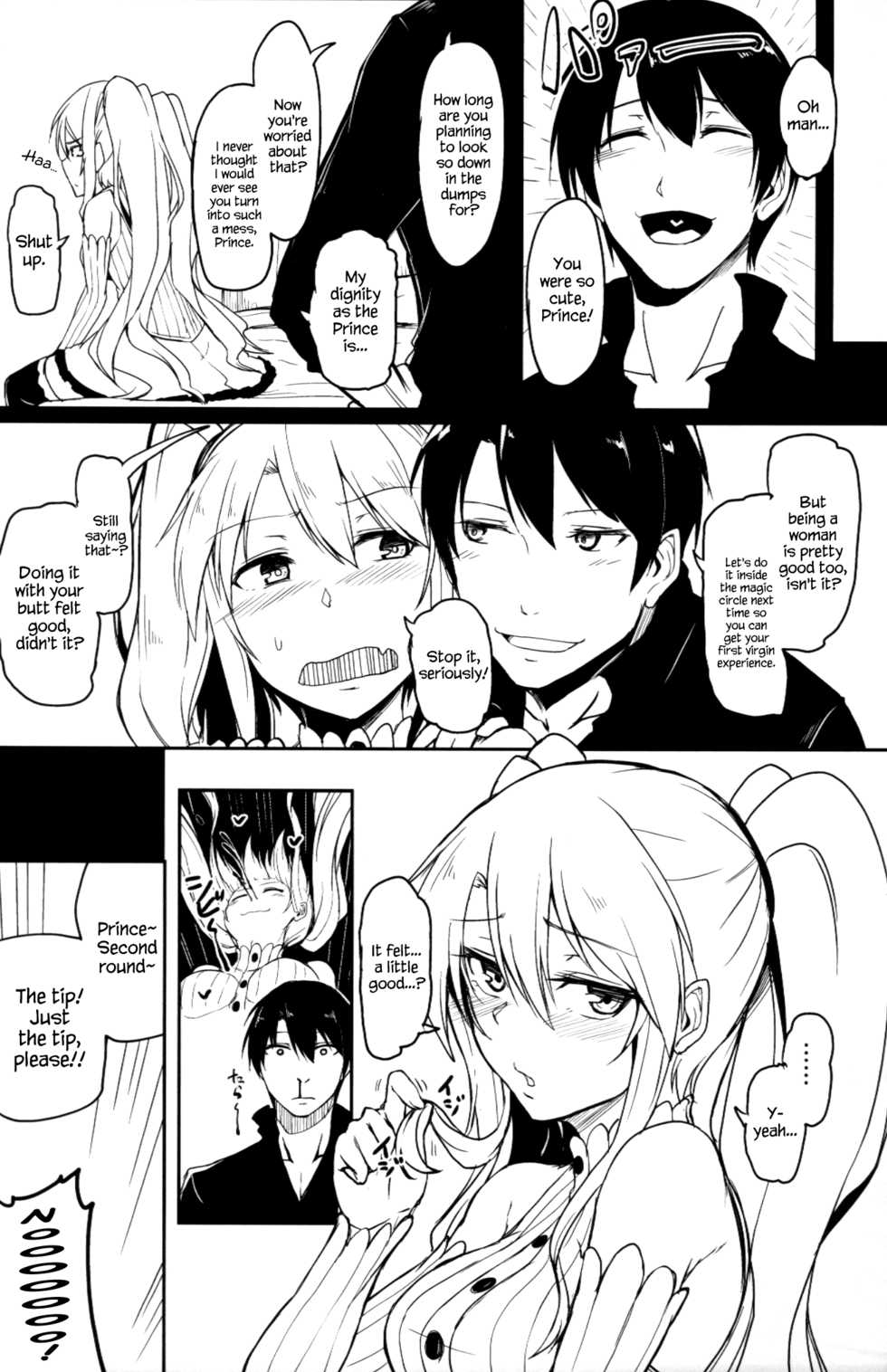 (C91) [ZIGZAG (Hirno)] Change Prince & Princess (Sennen Sensou Aigis) [English] {Hennojin} - Page 23