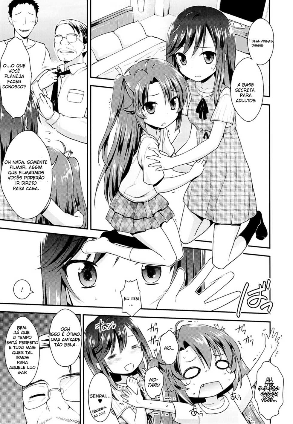 (C85) [Rotary Engine (Kannazuki Motofumi)] Zun Zun Biyori (Non Non Biyori) [Portuguese-BR] [UnofficialLink] - Page 4