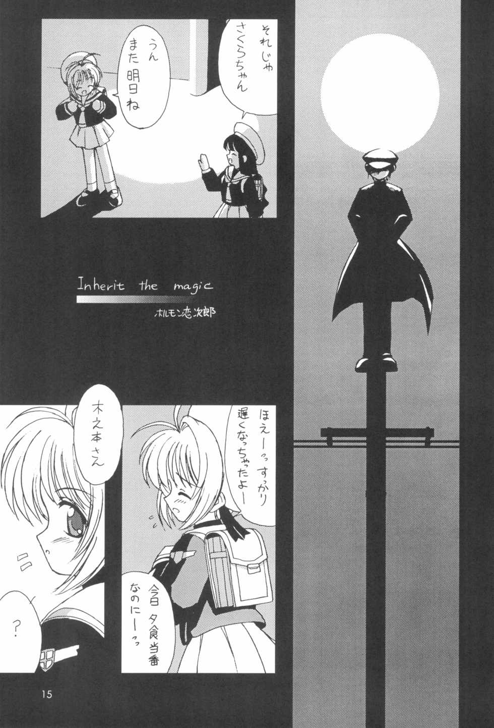 (C59) [Chokudoukan (Hormone Koijirou, Marcy Dog)] Please Teach Me 4 (Cardcaptor Sakura) - Page 15