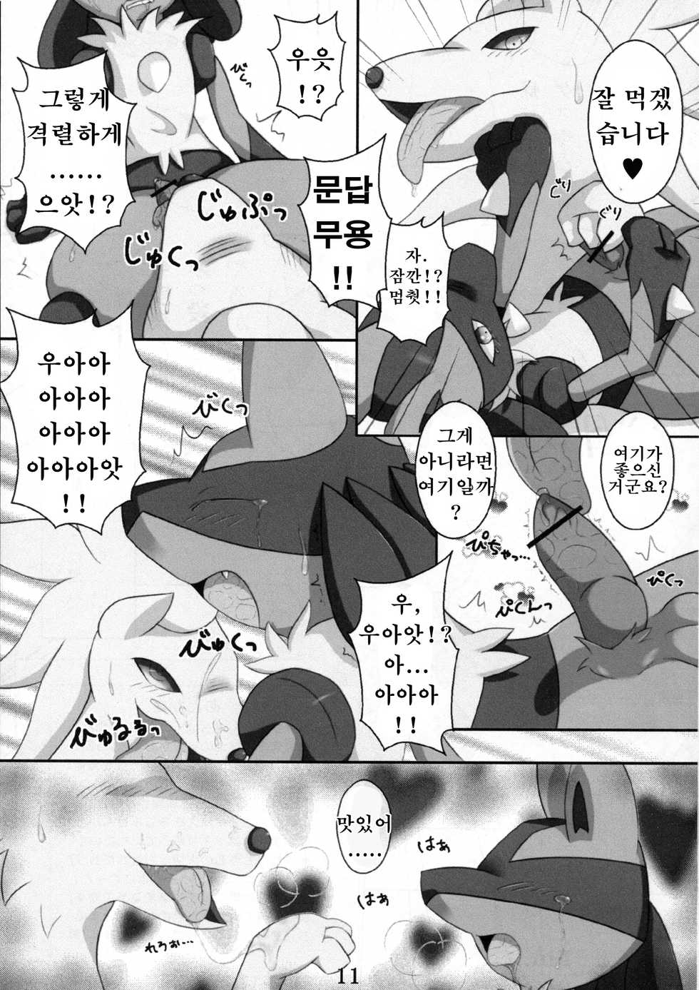 (Fur-st 2) [Cirmonoid (Various)] Dousei Juuai Izonshou (Pokémon) [Korean] [강루스페] - Page 12