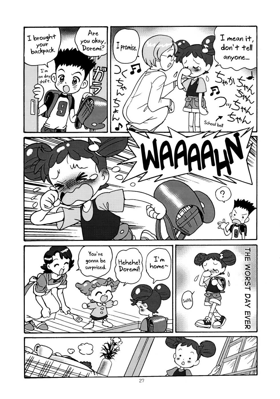 (C59) [Juukan Oukoku (Toyoshima Yuusaku)] Yuusaku No Doremi♪ (Ojamajo Doremi) [English] [biribiri] - Page 30