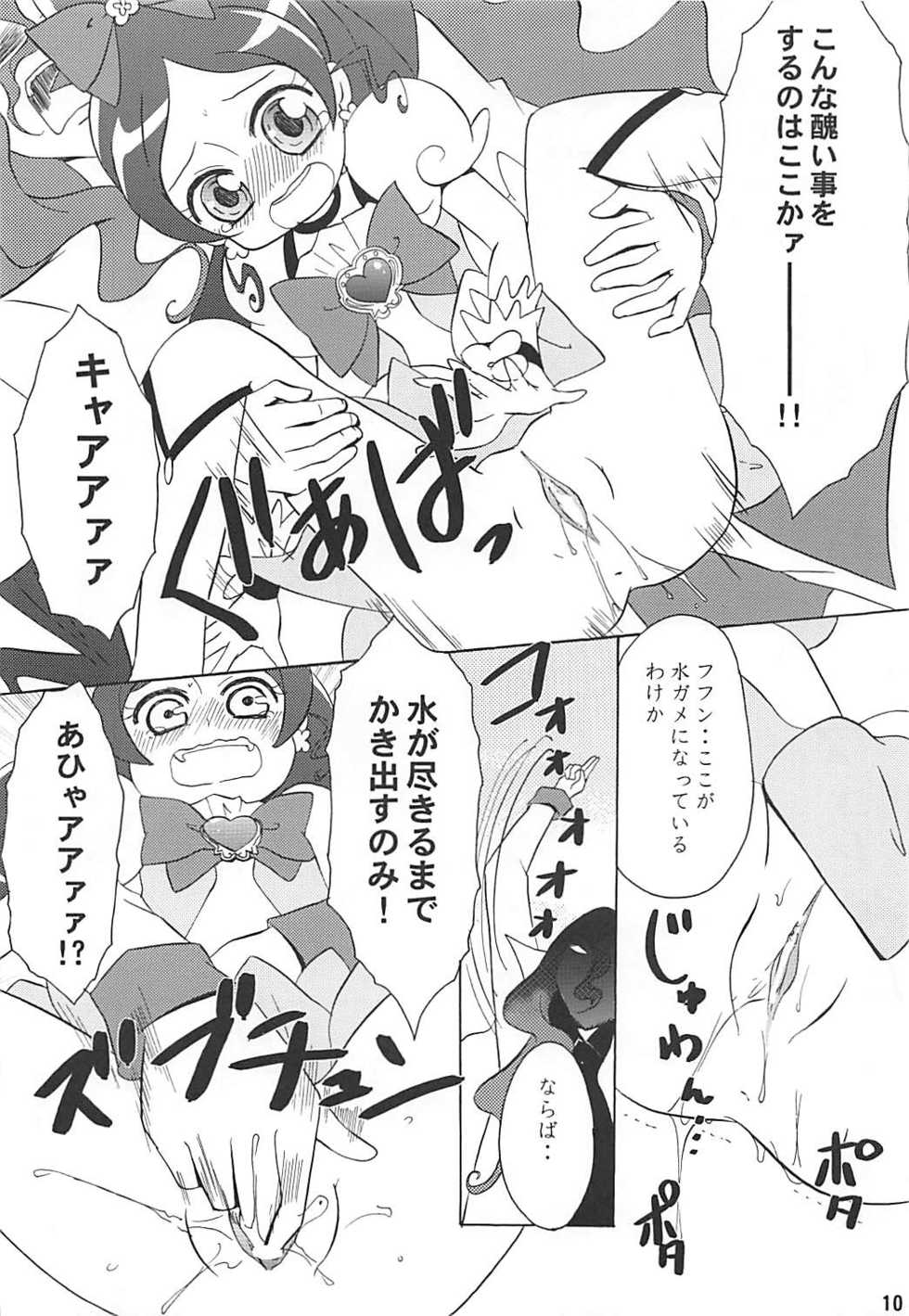 (C78) [Little★Cosmos (Ayano Rumi)] Hazunde Catch! (HeartCatch PreCure!) - Page 9