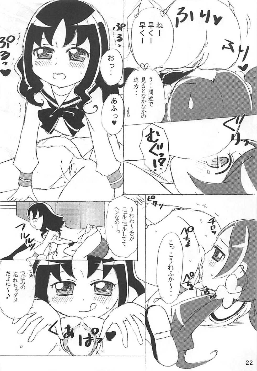 (C78) [Little★Cosmos (Ayano Rumi)] Hazunde Catch! (HeartCatch PreCure!) - Page 21