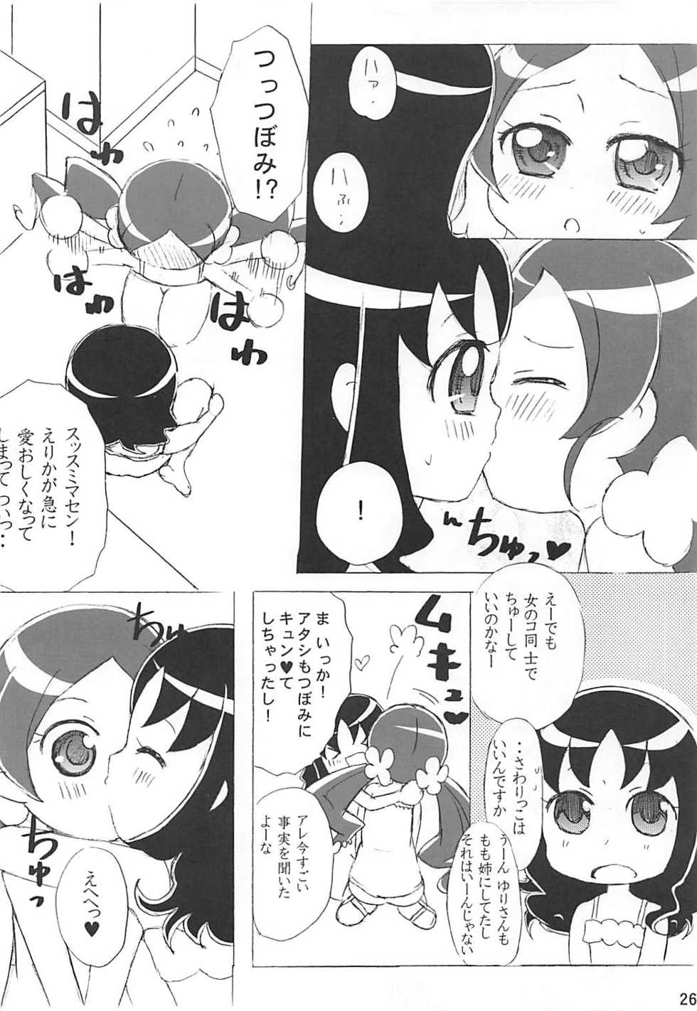 (C78) [Little★Cosmos (Ayano Rumi)] Hazunde Catch! (HeartCatch PreCure!) - Page 25