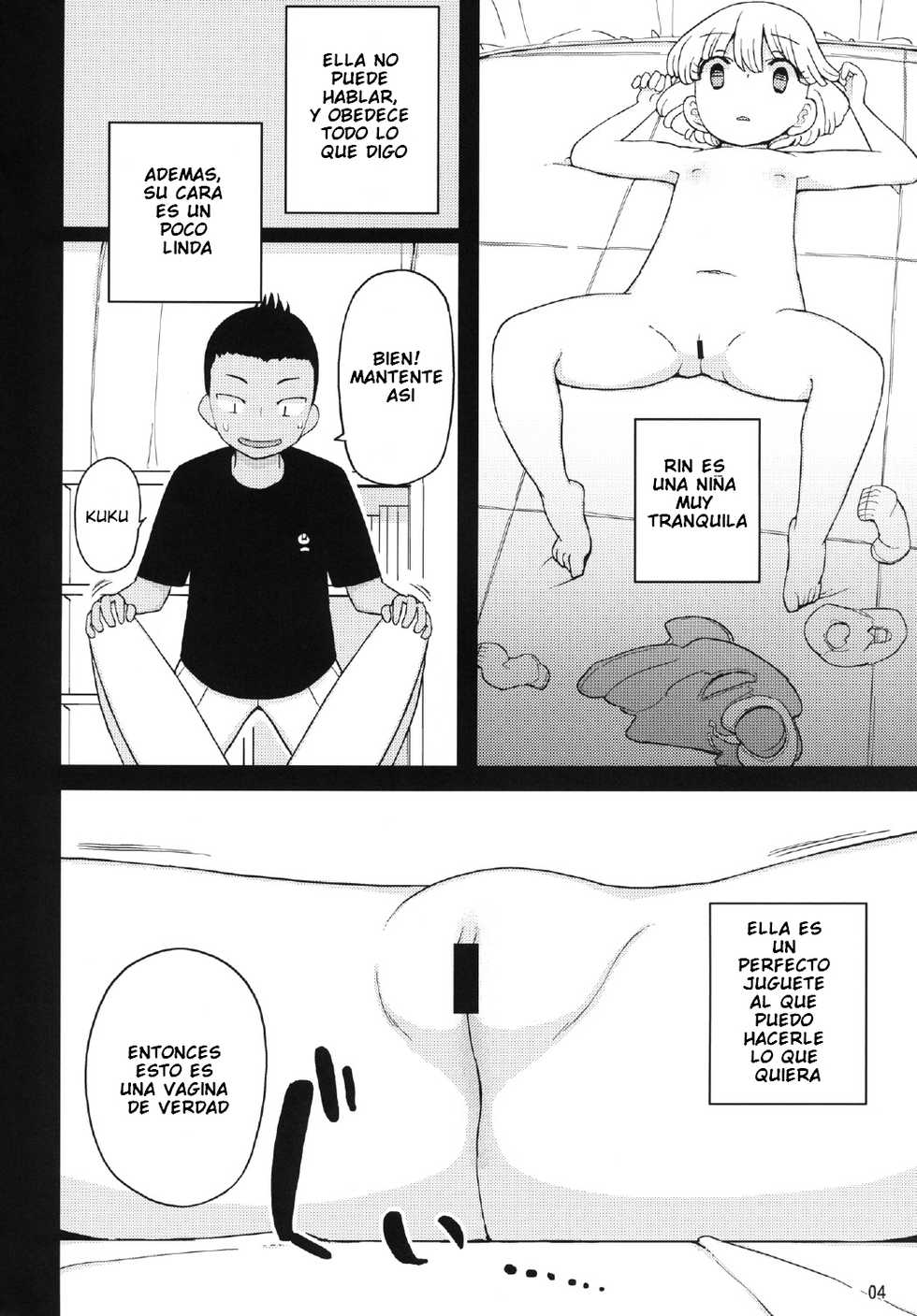 [Semimogura (Yoshiie)] Kusogaki, Itoko o Kegasu [Spanish] [Digital] - Page 3