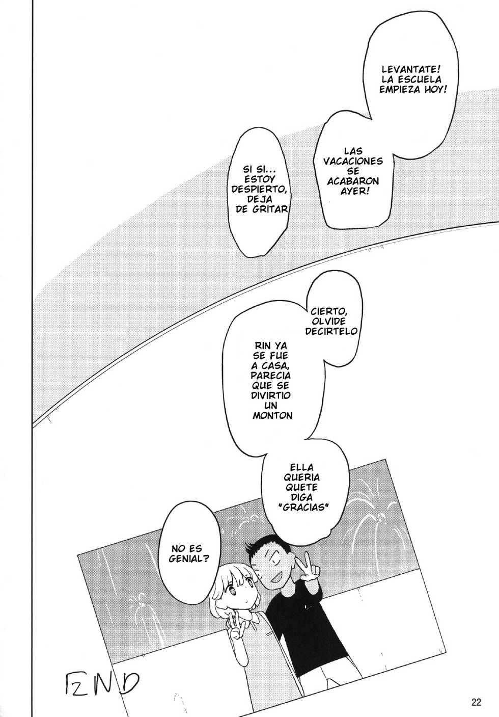 [Semimogura (Yoshiie)] Kusogaki, Itoko o Kegasu [Spanish] [Digital] - Page 21