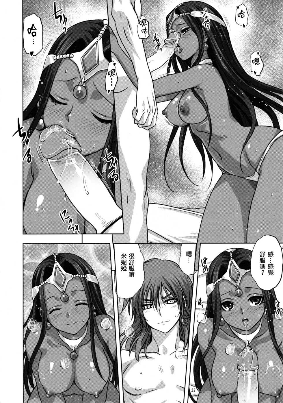 [Mitarashi Club (Mitarashi Kousei)] Anata ga Watashi no Yuusha-sama (Dragon Quest IV) [Chinese] [兔神個人漢化] [Decensored] - Page 21