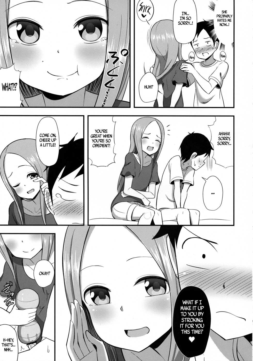 (COMIC1☆13) [Starmine18 (HANABi)] Takagi-san to Onahole | Takagi-san and an Onahole (Karakai Jouzu no Takagi-san) [English] [Rotoscopic] - Page 10